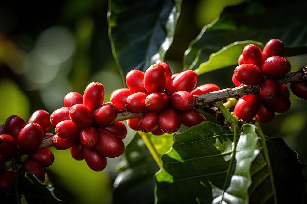 Branch cherry plant tree. 