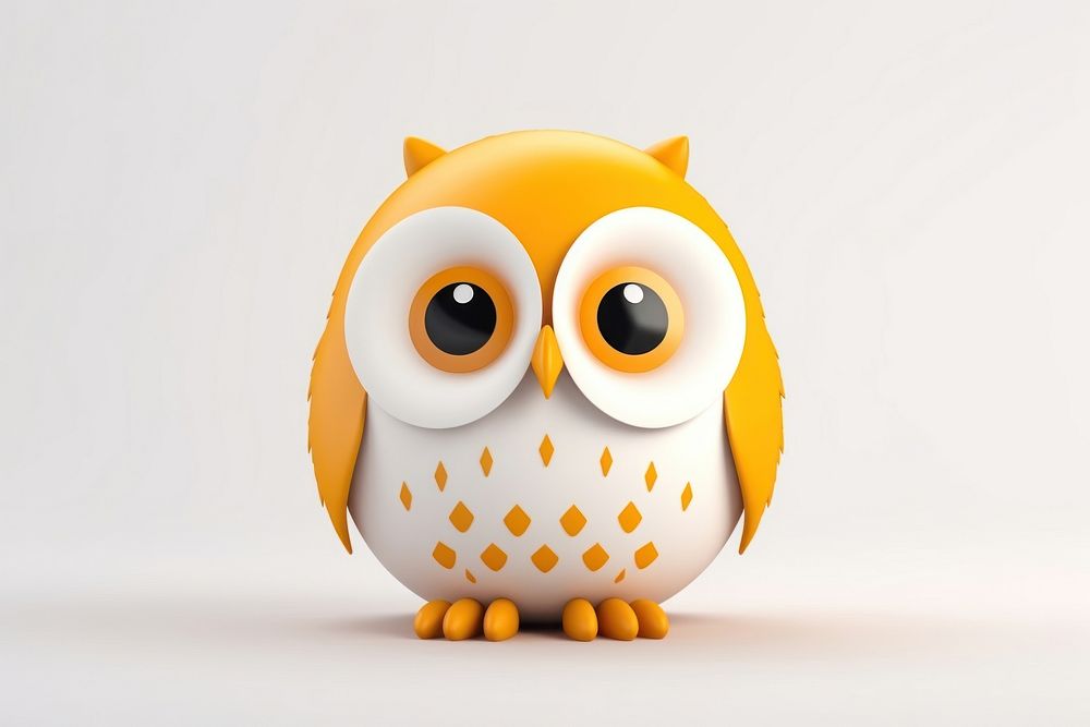 Toy animal bird owl. AI generated Image by rawpixel.