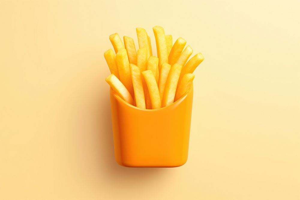 Fries food freshness ketchup. AI generated Image by rawpixel.