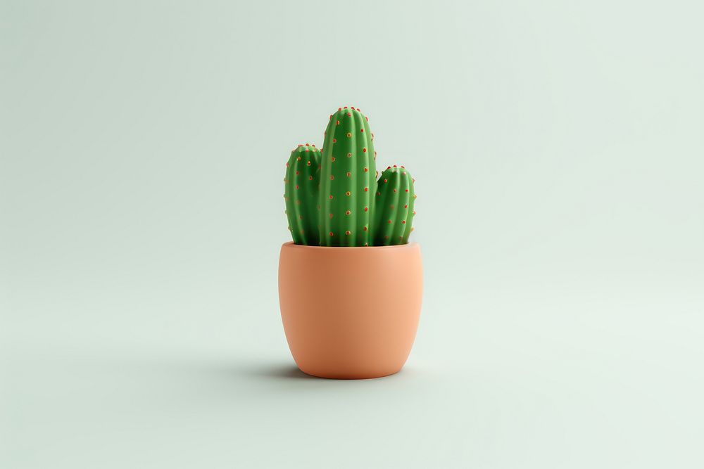 Cactus plant green houseplant. AI generated Image by rawpixel.