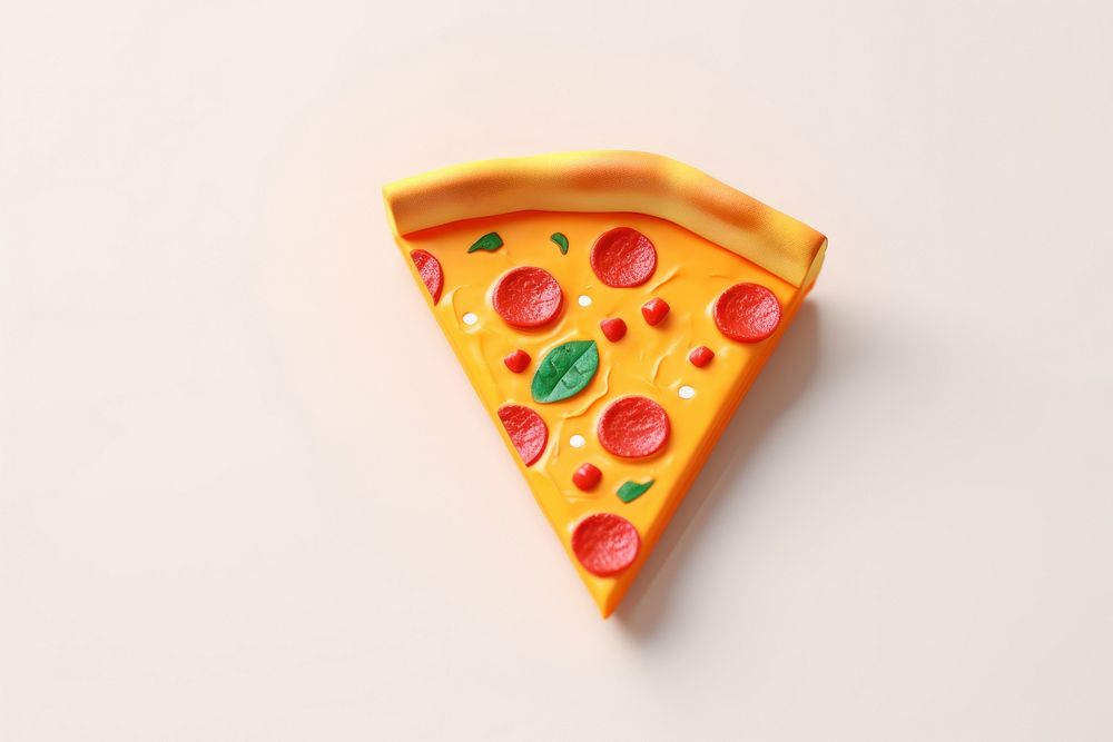 Pizza food toy confectionery. AI generated Image by rawpixel.