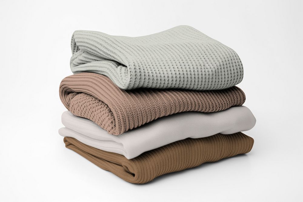 Folded sweater mockup psd