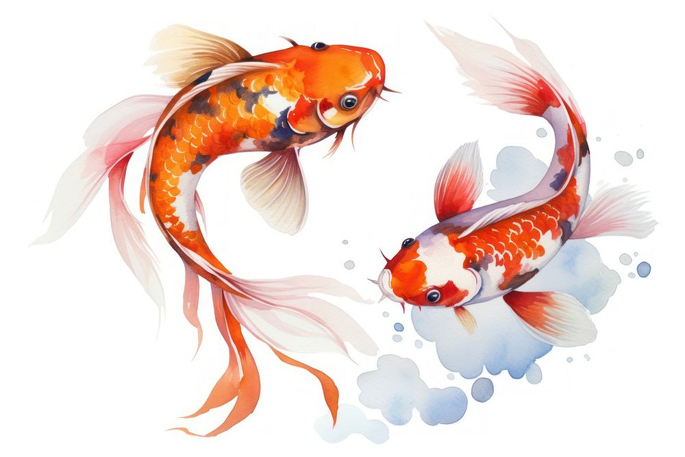 Fish koi goldfish animal. AI | Free Photo Illustration - rawpixel