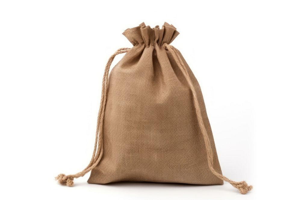 Bag handbag brown sack. AI generated Image by rawpixel.