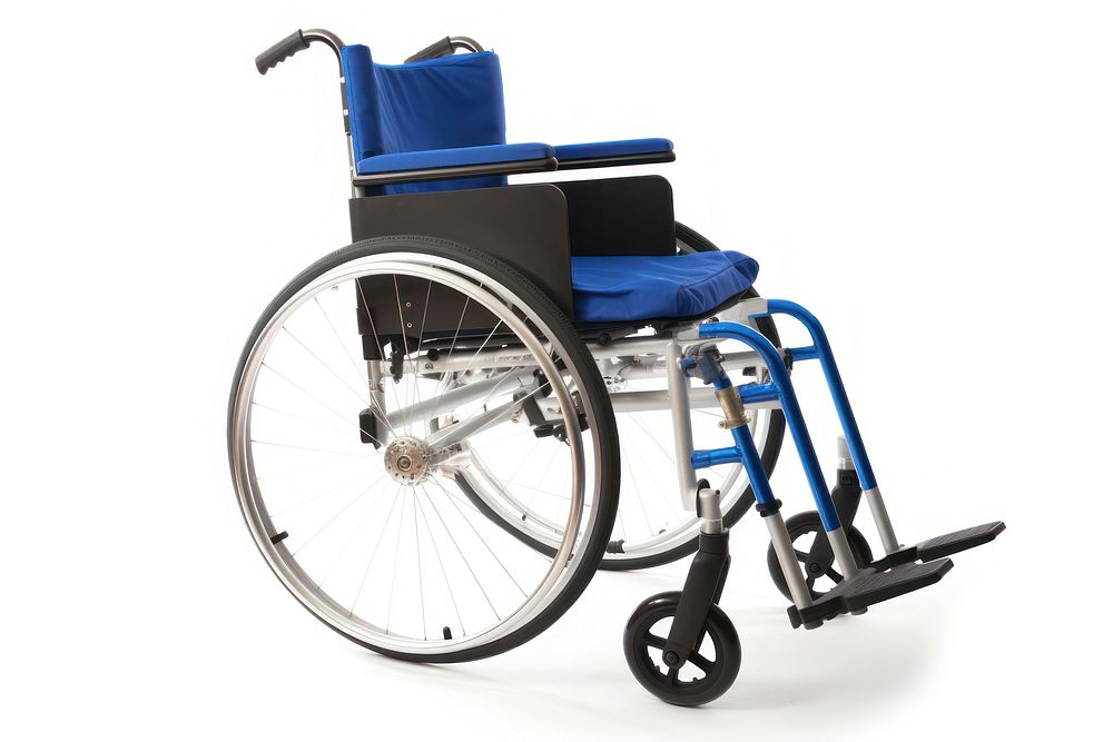Wheelchair vehicle bicycle white background. AI generated Image by rawpixel.
