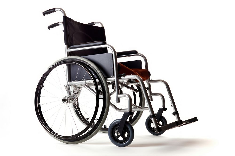Wheelchair vehicle bicycle white background. AI generated Image by rawpixel.
