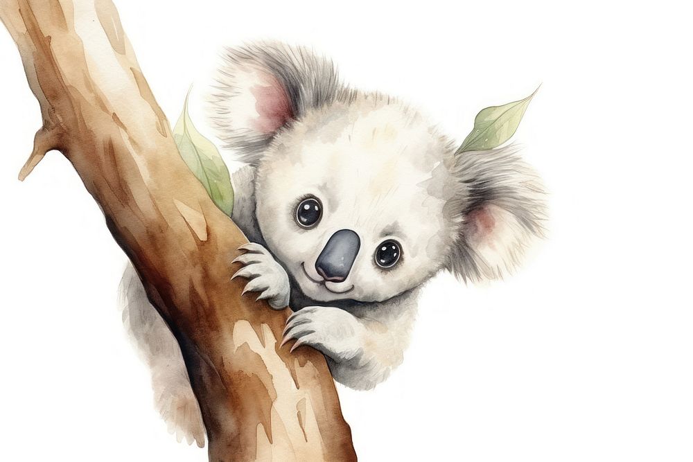 Koala mammal animal representation. AI generated Image by rawpixel.