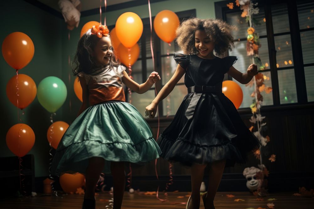 Dress balloon party fun. AI generated Image by rawpixel.
