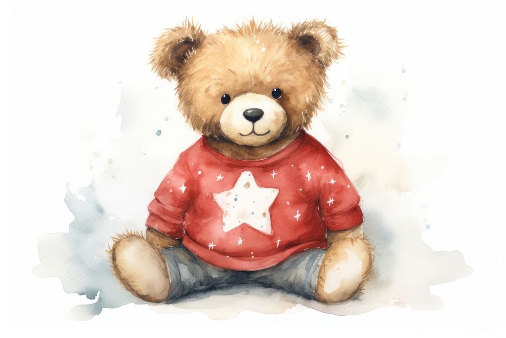 Bear toy representation teddy bear. AI generated Image by rawpixel.