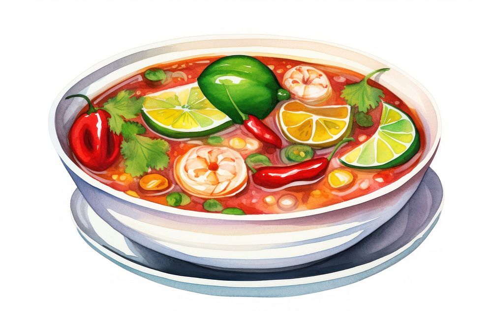 Fruit plate food lime. AI generated Image by rawpixel.