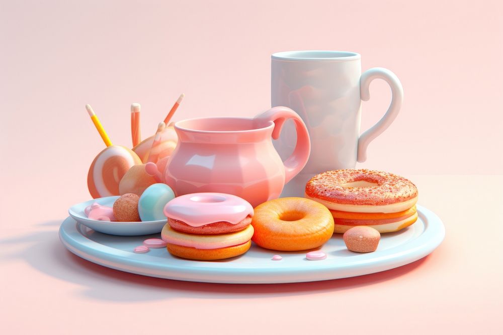 Breakfast food meal cup. AI generated Image by rawpixel.