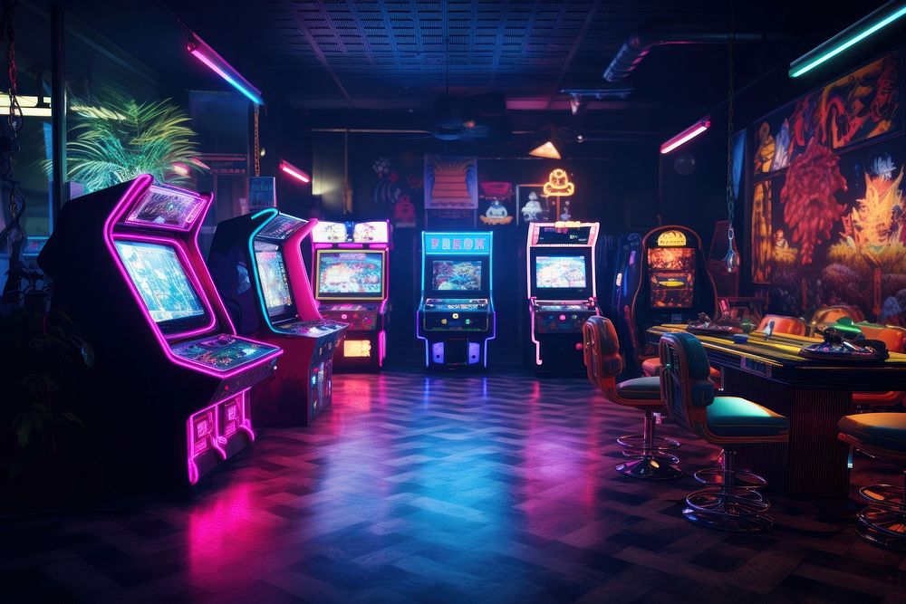 Nightlife gambling casino game. AI generated Image by rawpixel.