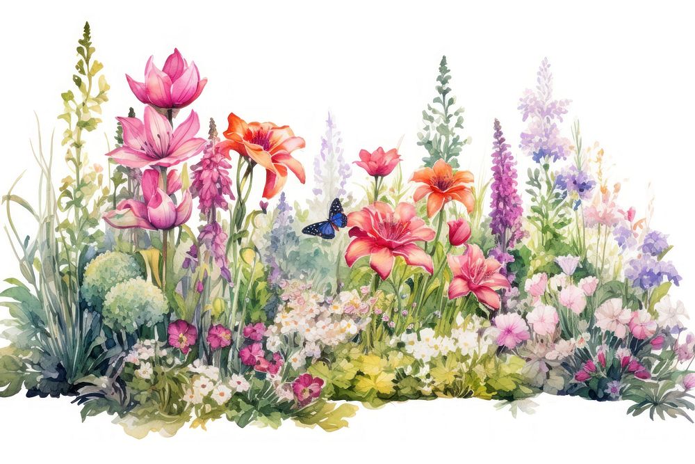 Outdoors painting flower nature. 