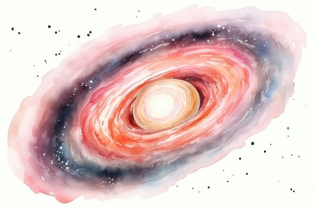 Astronomy nebula galaxy nature. AI generated Image by rawpixel.