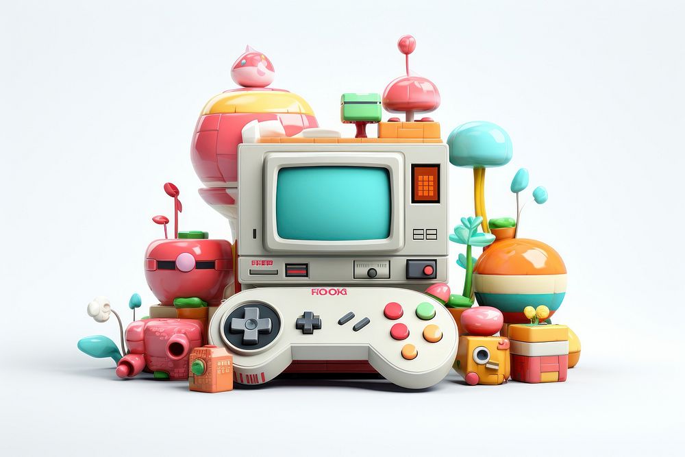 Toy representation electronics technology. AI generated Image by rawpixel.