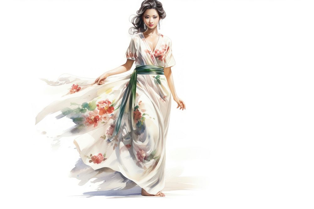 Fashion adult dress woman. AI generated Image by rawpixel.