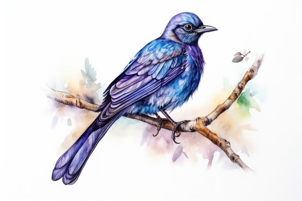 Bird animal creativity wildlife. AI generated Image by rawpixel.