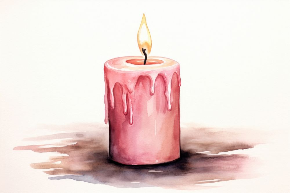Candle fire creativity lighting. AI generated Image by rawpixel.