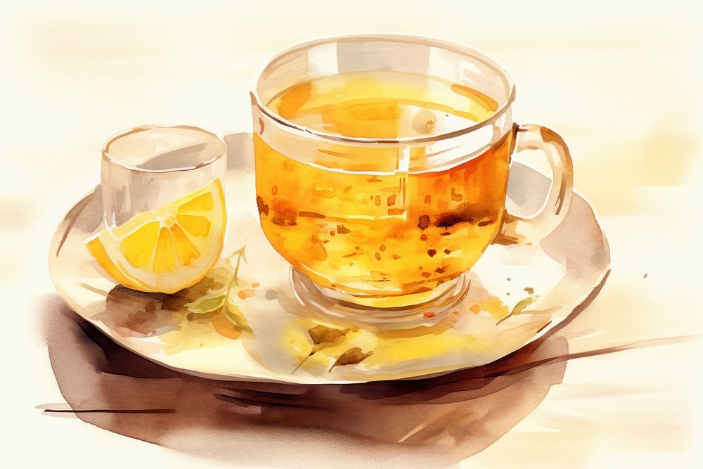 Tea saucer drink mug. AI generated Image by rawpixel.