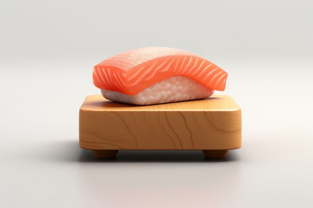 Sushi salmon food freshness. AI generated Image by rawpixel.