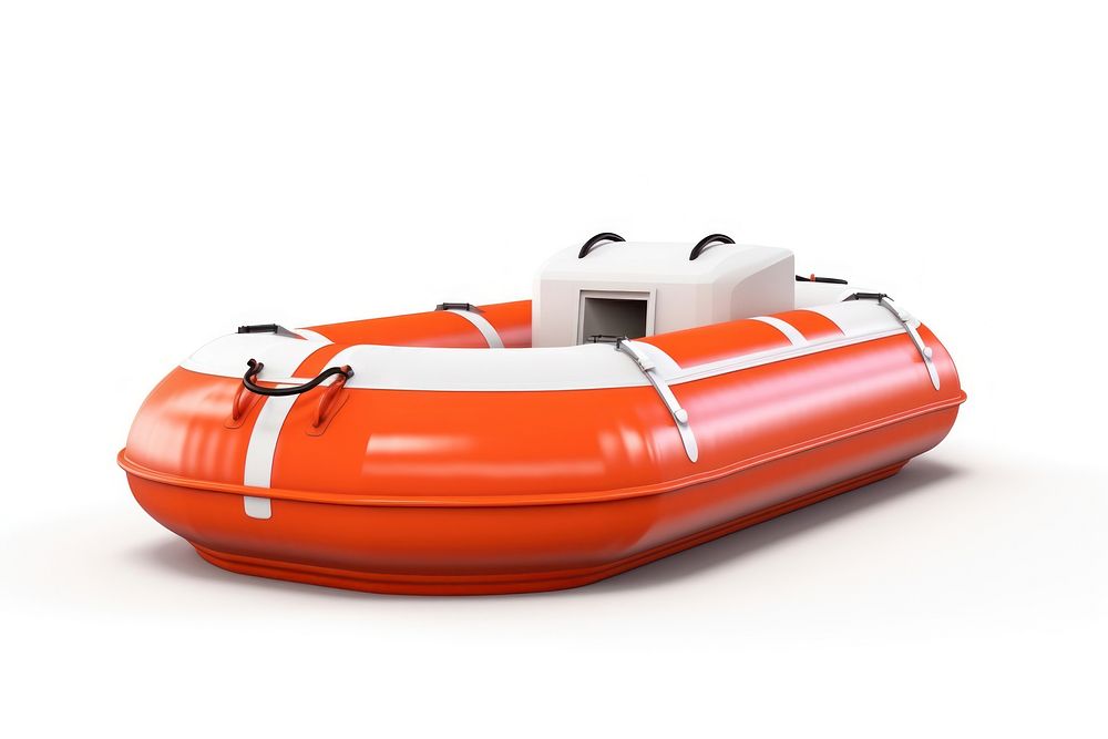 Watercraft inflatable vehicle dinghy. AI generated Image by rawpixel.