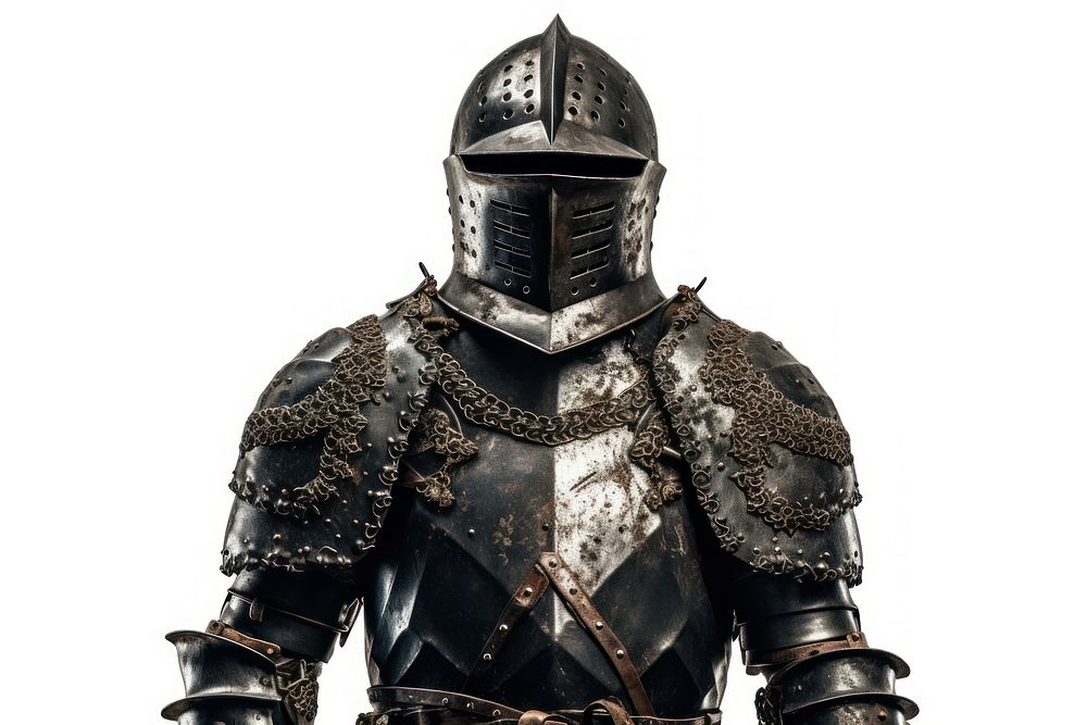 Medieval helmet knight armor. AI generated Image by rawpixel.