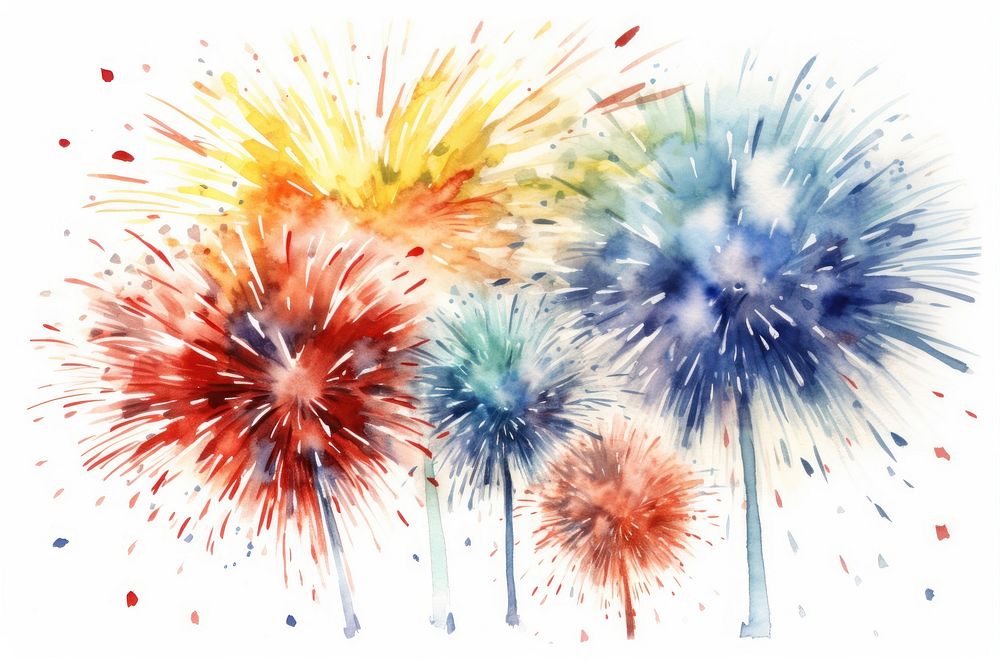Fireworks backgrounds celebration recreation. AI generated Image by rawpixel.