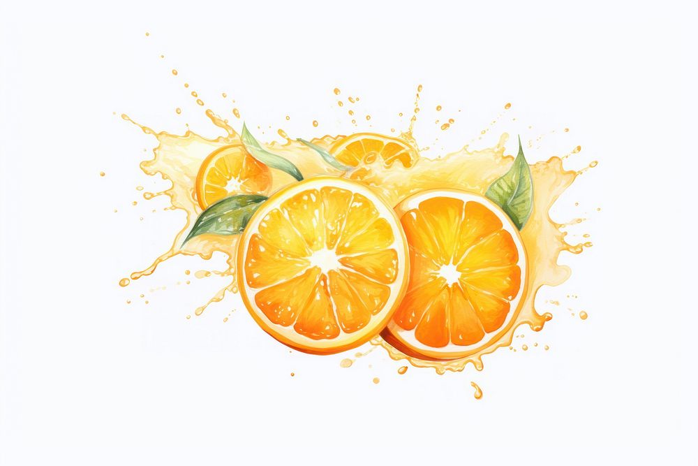 Fruit grapefruit orange lemon. AI generated Image by rawpixel.