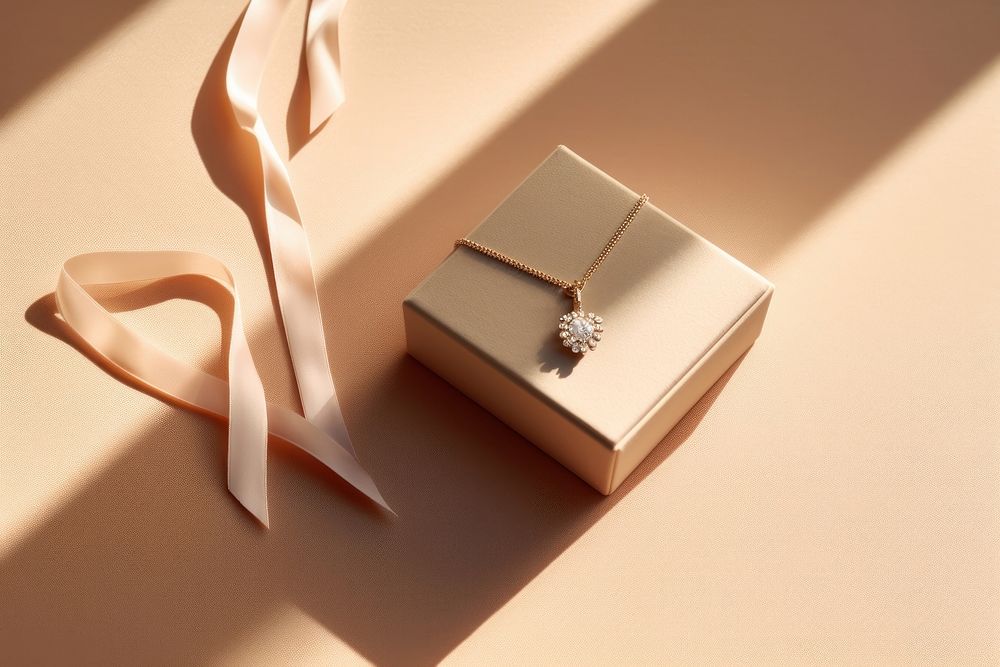 Box necklace gift celebration. AI generated Image by rawpixel.