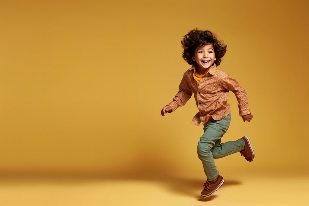 Cheerful portrait footwear jumping. AI generated Image by rawpixel.