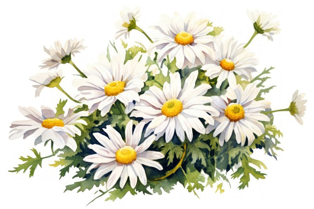 Flower daisy plant aster. AI generated Image by rawpixel.