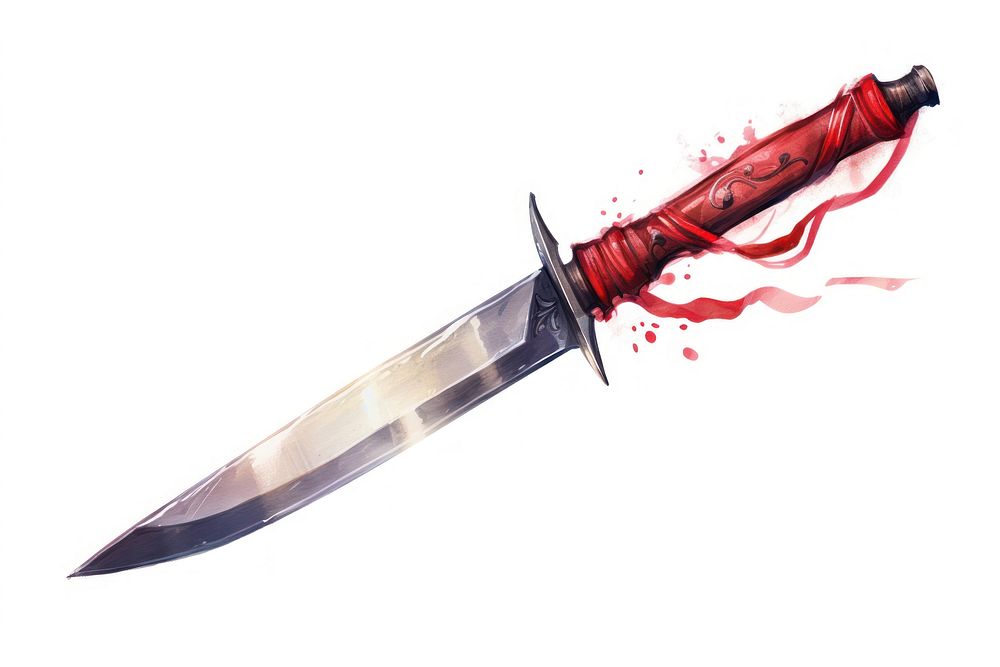 Knife weapon dagger blade. AI generated Image by rawpixel.