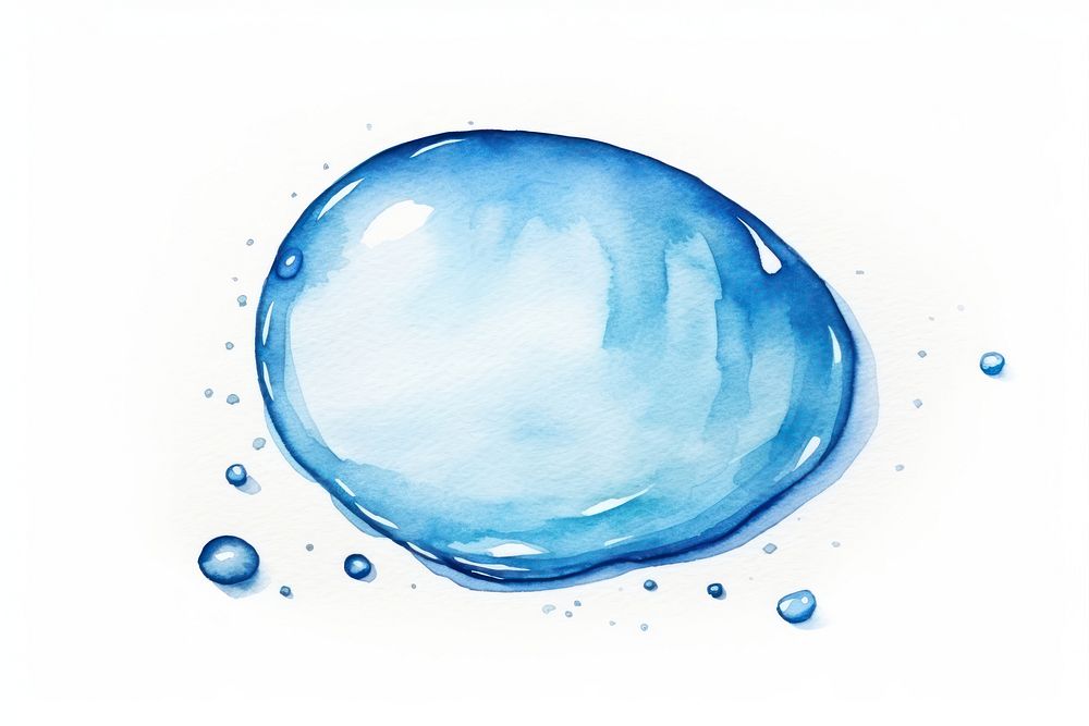 Sphere water drop splashing. AI generated Image by rawpixel.