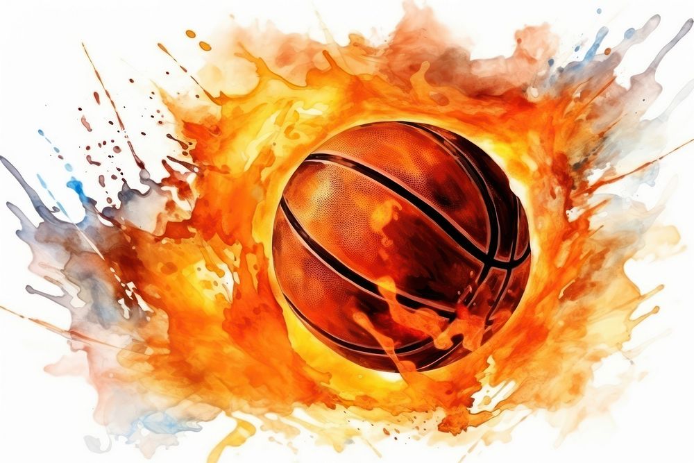 Basketball invertebrate competition backgrounds. AI generated Image by rawpixel.