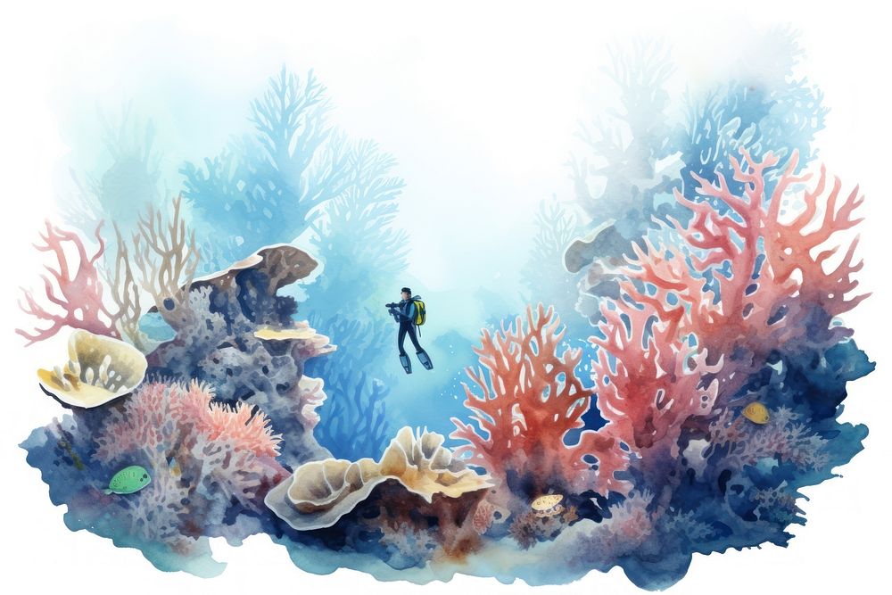 Adventure outdoors aquarium nature. AI generated Image by rawpixel.