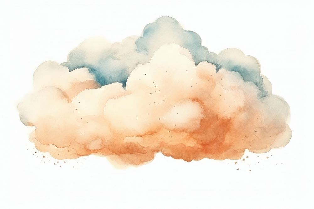 Cloud smoke backgrounds explosion. AI generated Image by rawpixel.