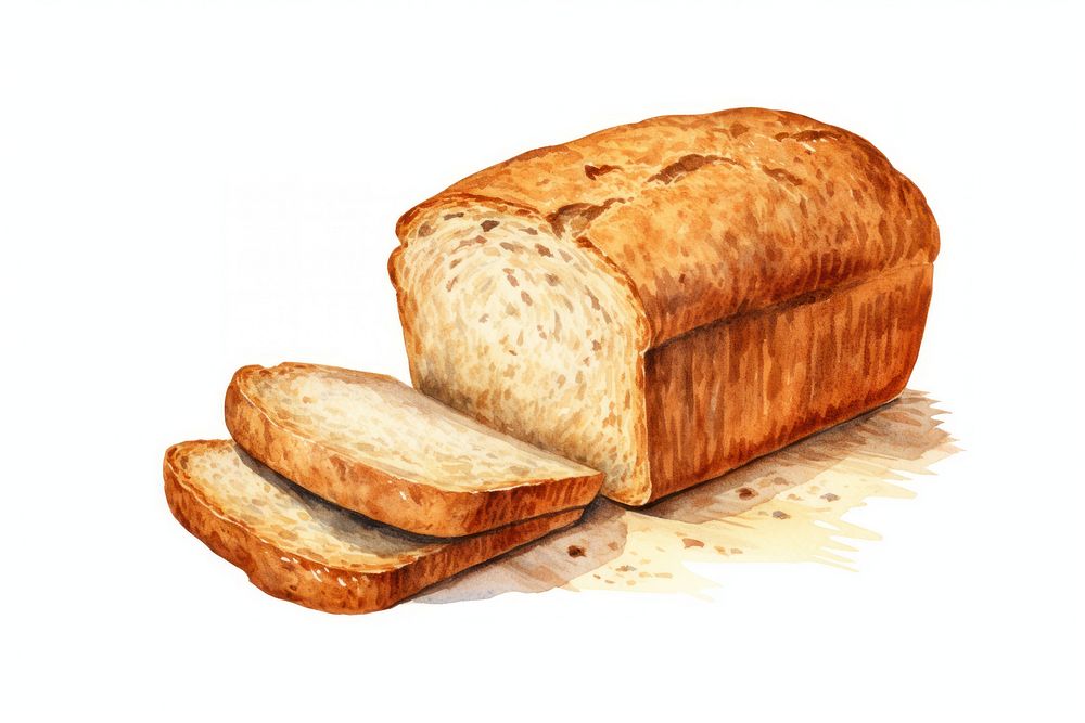 Bread wheat food whole wheat. AI generated Image by rawpixel.