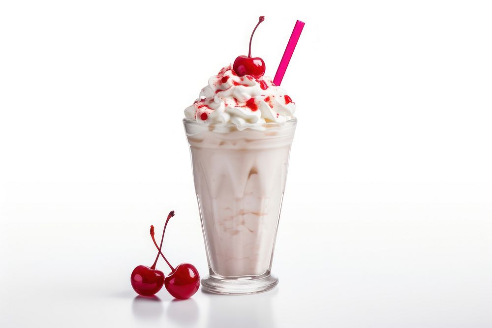 Cream milk milkshake smoothie. AI generated Image by rawpixel.