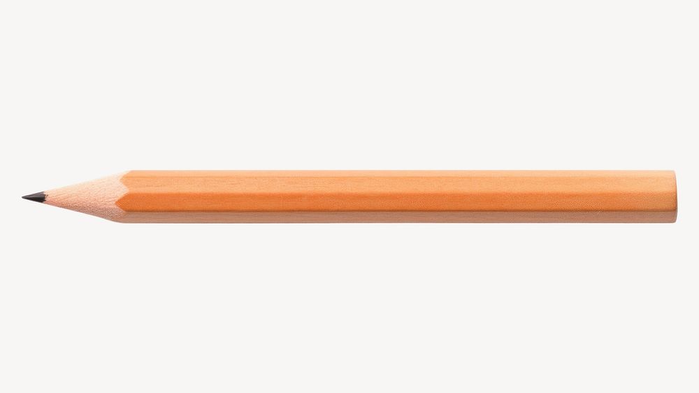 Pencil white background simplicity education. AI generated Image by rawpixel.