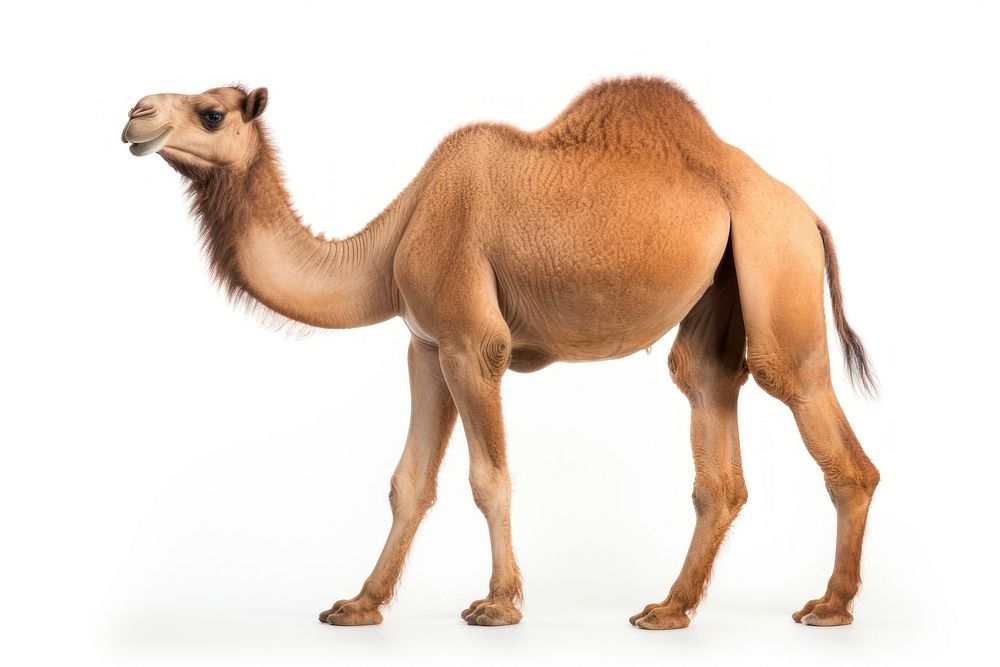 Camel wildlife animal mammal. AI generated Image by rawpixel.