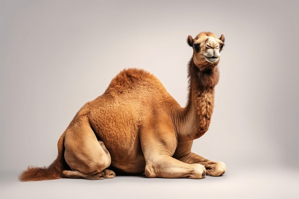 Camel wildlife mammal animal. AI generated Image by rawpixel.