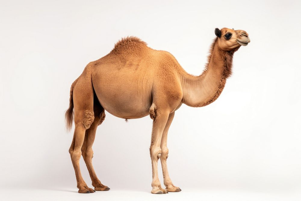 Camel wildlife animal mammal. AI generated Image by rawpixel.