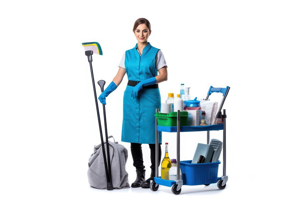 Cleaning white background cleanliness housework. AI generated Image by rawpixel.