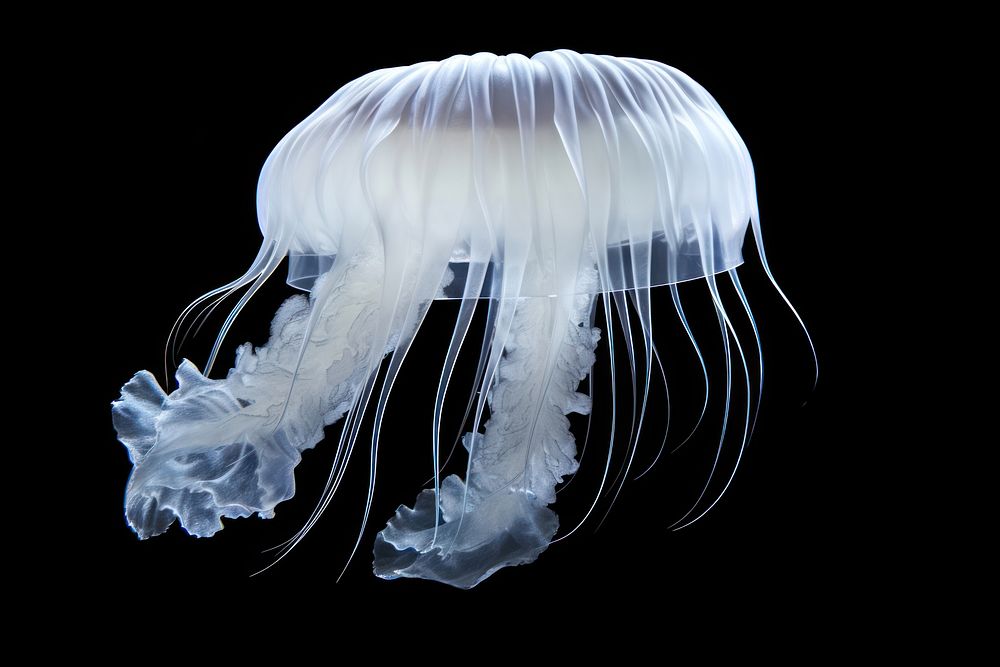 Jellyfish animal invertebrate zooplankton. AI generated Image by rawpixel.