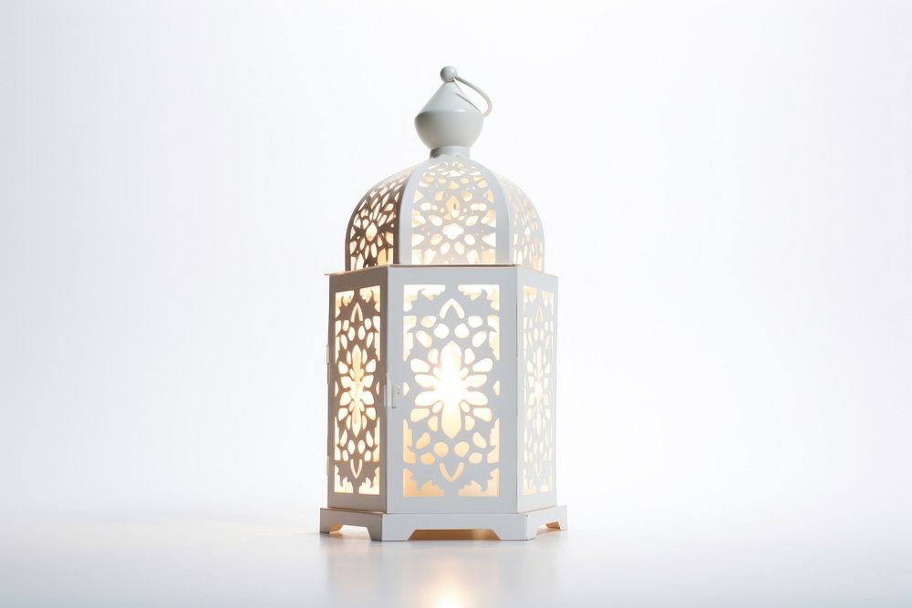 Lantern light white lamp. AI generated Image by rawpixel.