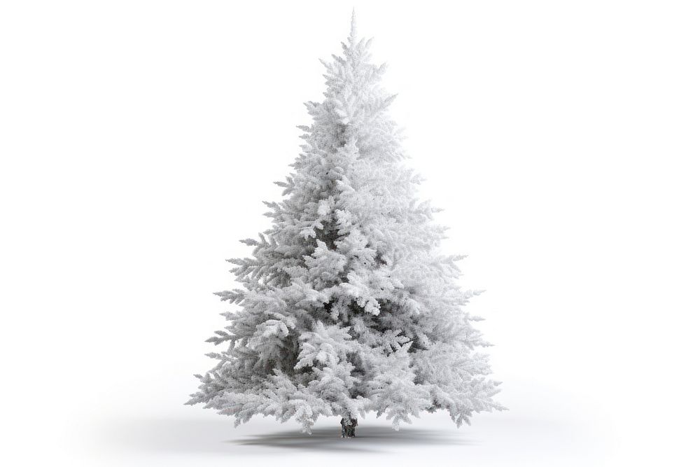 Christmas tree nature plant. AI generated Image by rawpixel.