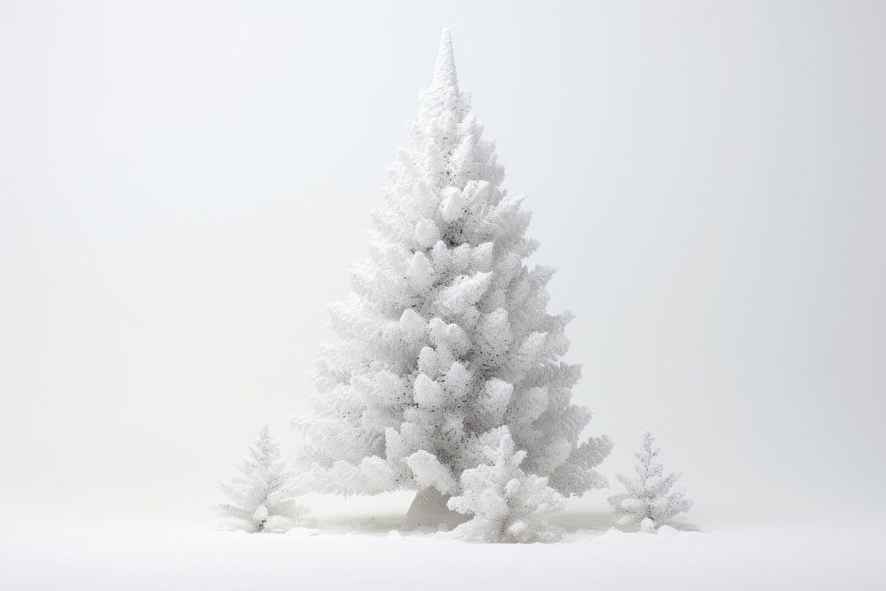 Christmas tree nature plant. AI generated Image by rawpixel.