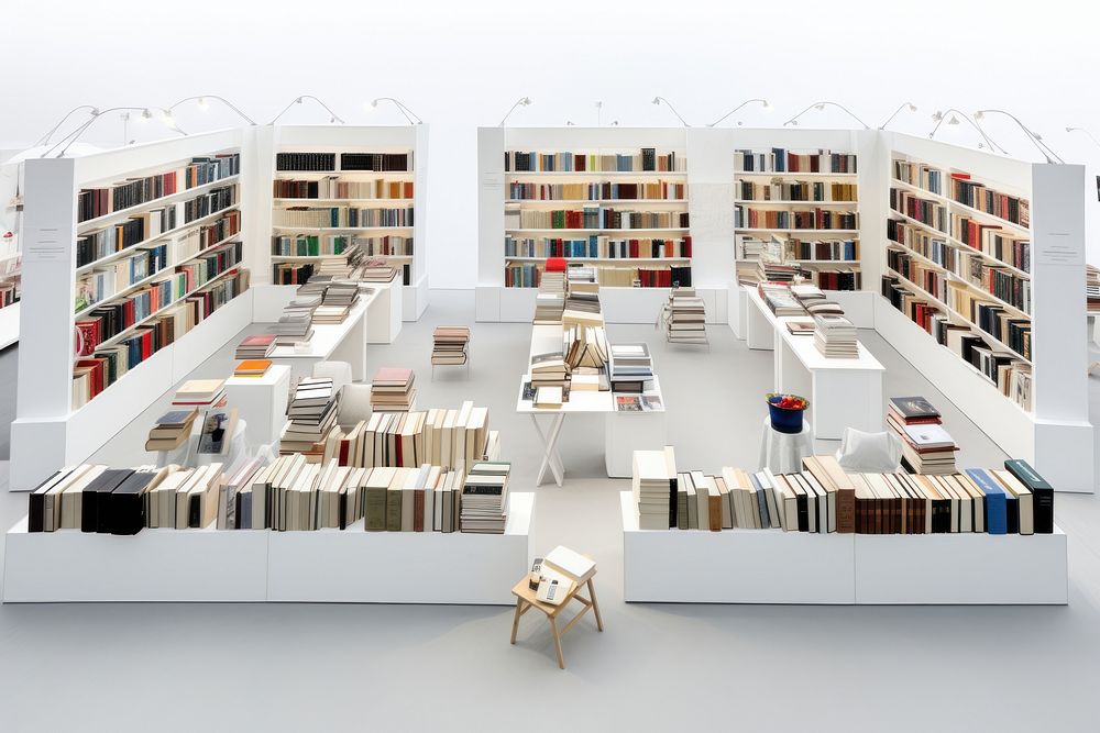 Book architecture publication bookshelf. AI generated Image by rawpixel.