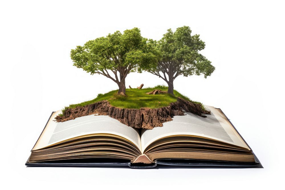 Publication plant tree book. AI generated Image by rawpixel.