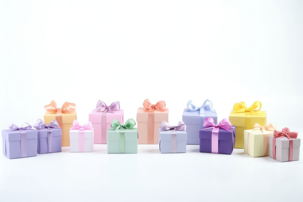 Gift present toy white background. AI generated Image by rawpixel.